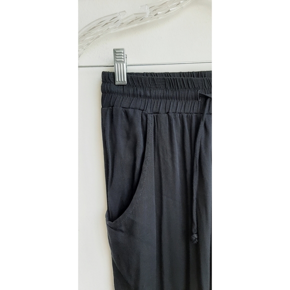 LNA  Owen Black Drawstring Pull On Pants Size XS - Picture 5 of 7